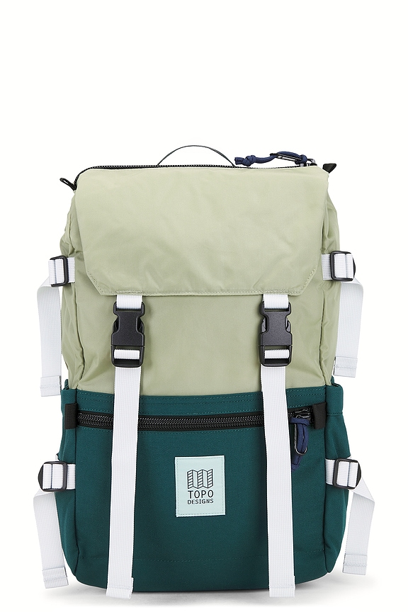 view 1 of 6 ROVER PACK CLASSIC 백팩 in Oil Green & Dark Pine