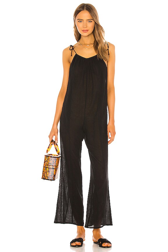 view 1 of 3 Athena Jumpsuit in Black