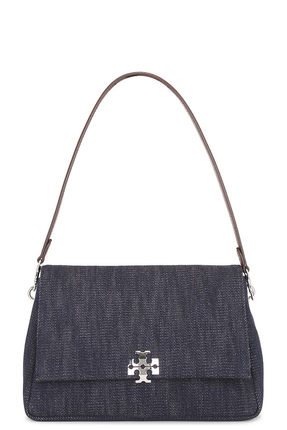 view 2 of 5 Charlie Denim Shoulder Bag in Midnight 