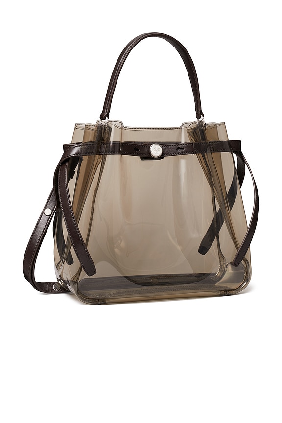 view 2 of 7 BOLSO ROMY CLEAR BUCKET in Rootbeer Float