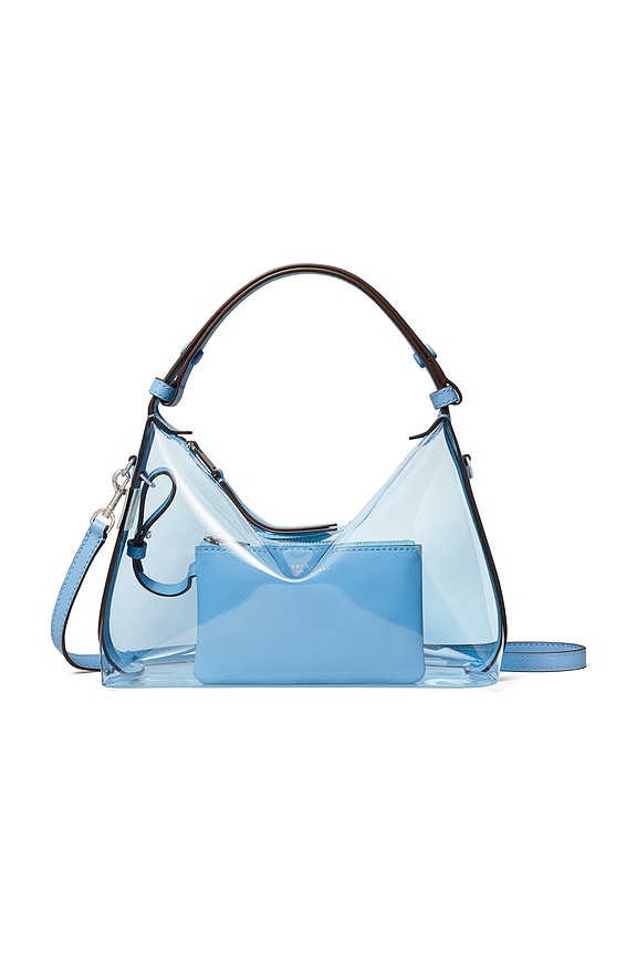 view 1 of 5 Mellow Clear Shoulder Bag in Pool Blue