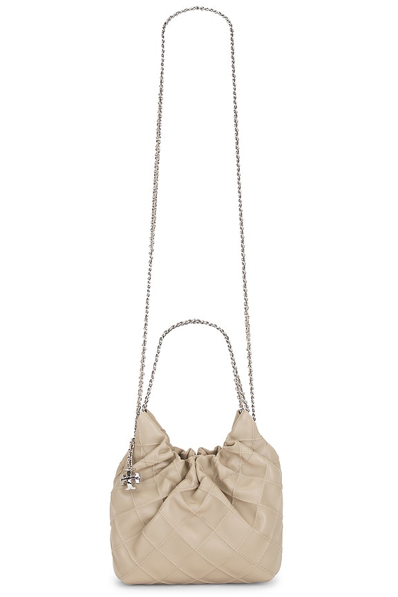view 1 of 5 BOLSA MINI BUCKET FLEMING in Soft Cement