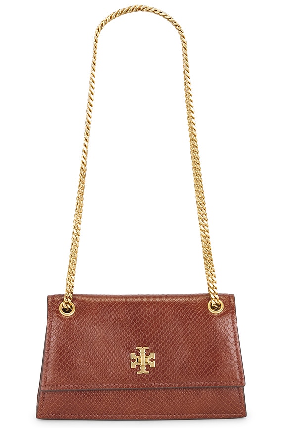 view 2 of 5 Kira Turnlock Embossed Snake Mini Shoulder Bag in Sweet Maple