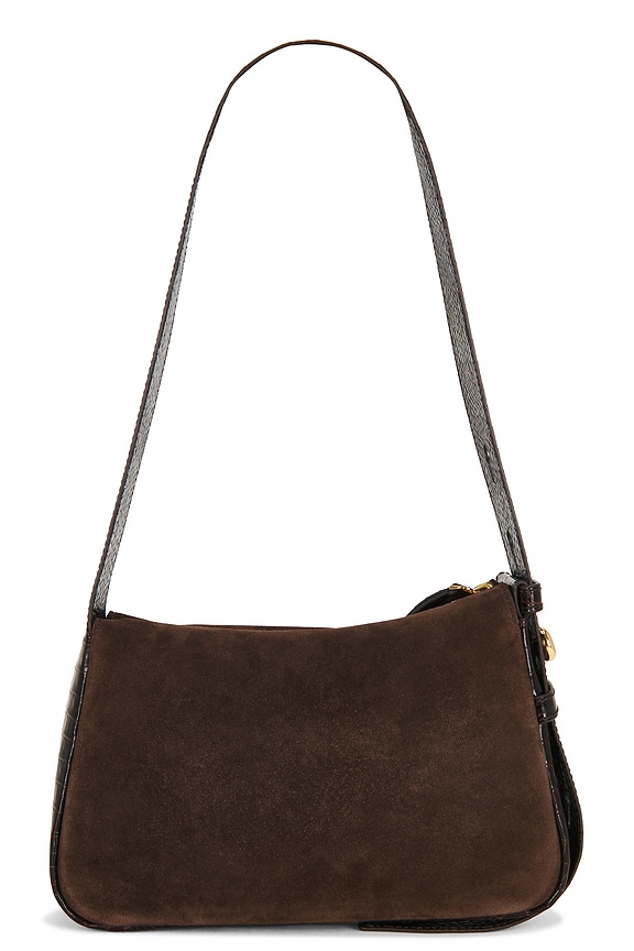 view 2 of 4 SAC PORTÉ ÉPAULE PETIT FORMAT ROMY in Dark Cocoa