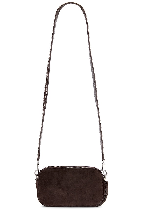 view 2 of 4 Miller Suede Mini Crossbody Bag in Shadow Oak