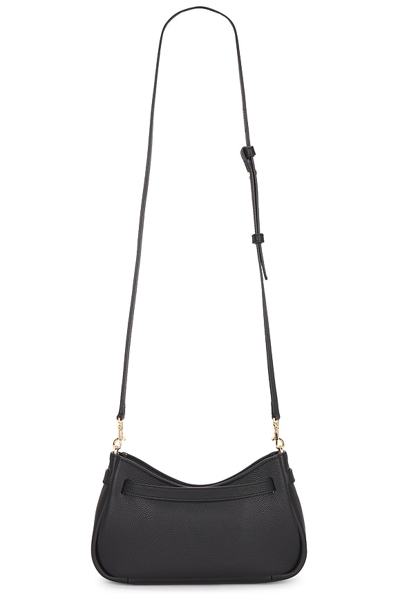 view 2 of 4 Romy Zip Top Crossbody in Black