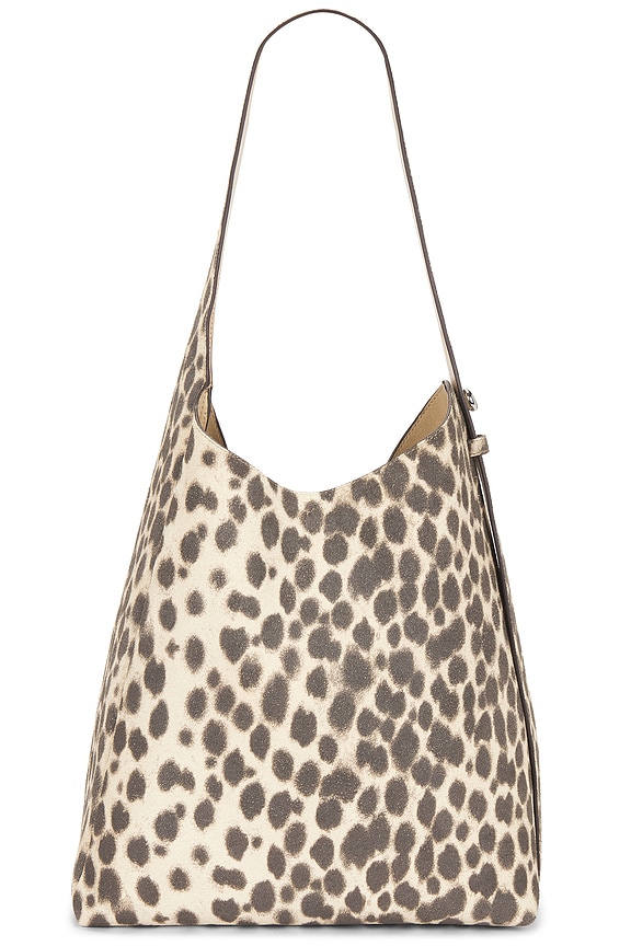 view 1 of 4 SAC CABAS SUEDE HOBO in Cheetah Spots