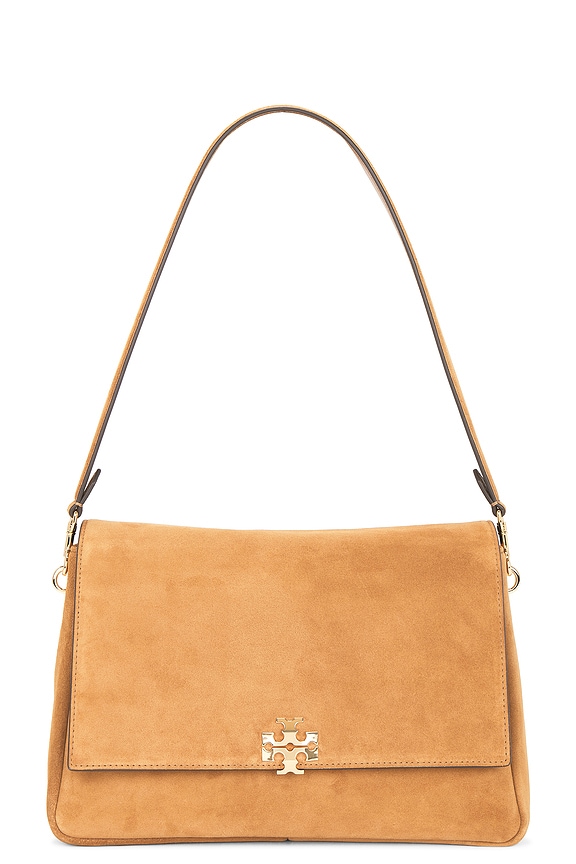view 2 of 5 Charlie Suede Shoulder Bag in Toffee