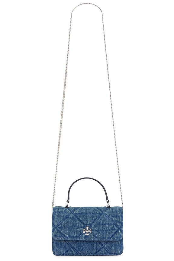 view 1 of 5 Petite Double Bag in Black in Blue