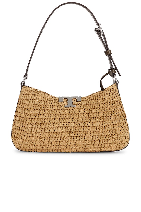view 2 of 4 Eleanor Straw Slim Shoulder Bag in Honeycomb