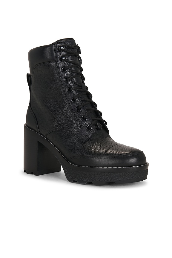 view 2 of 5 Romy Lug Heel Boot in Perfect Black