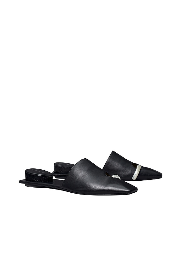 view 2 of 4 PANTUNFLA PIERCED in Perfect Black & Silver