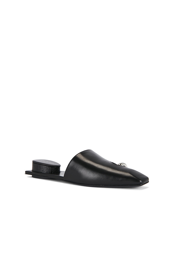 view 2 of 5 Pierced Mule in Perfect Black