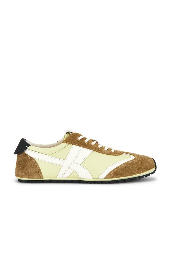 view 1 of 6 SNEAKERS HANK FIELD in Green, Blanc & Brown