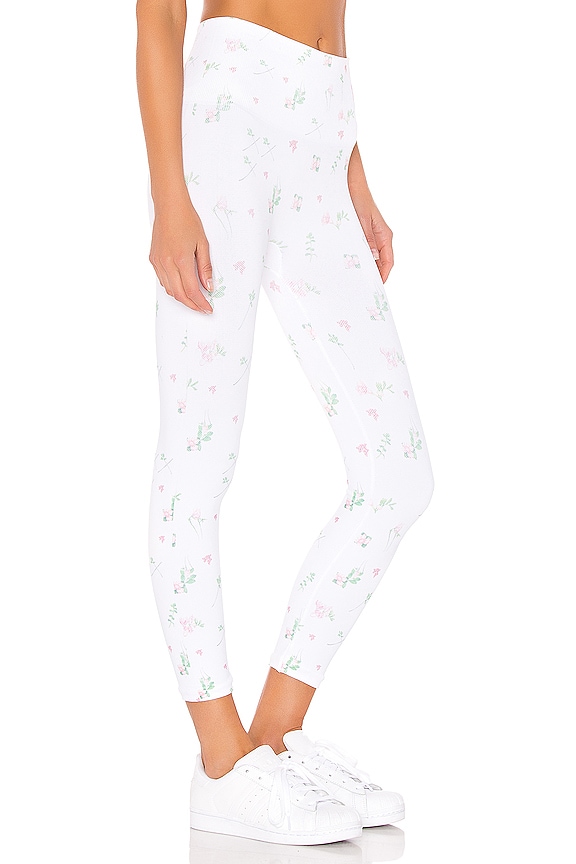view 2 of 5 Quartz Leggings in White Floral Print