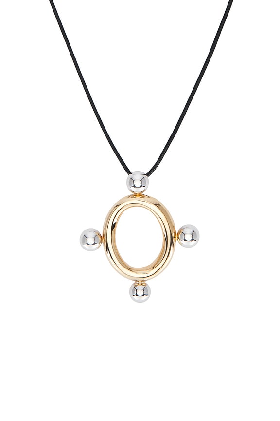 view 2 of 2 COLLAR COLGANTE SERAPHINE in Two Tone