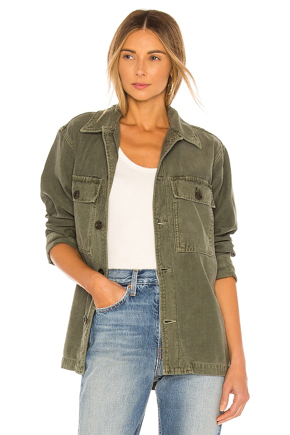 view 2 of 5 Cassidy Jacket in Green Garden