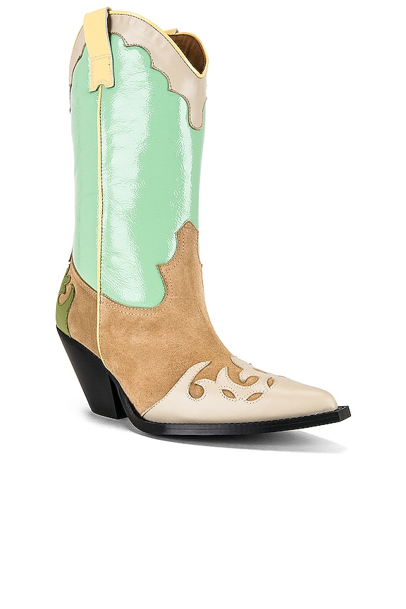 view 2 of 5 WESTERN 부츠 in Beach & Iris Anis