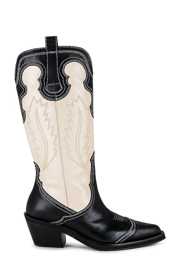 view 1 of 5 Motto Boot in Black & Glacier
