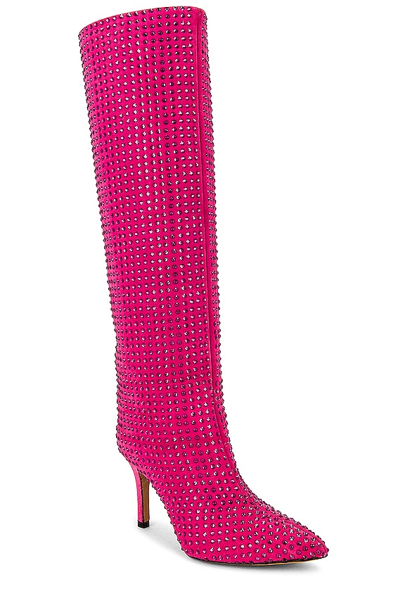 view 2 of 5 BOTTINES SEDA in Fucsia