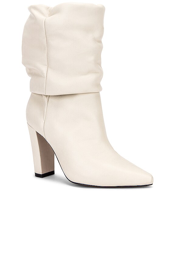 view 2 of 5 Slouch Boot in Off White