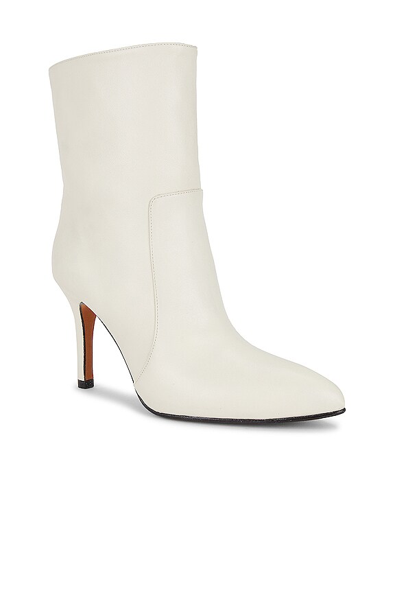 view 2 of 5 Leather Ankle Boots in White