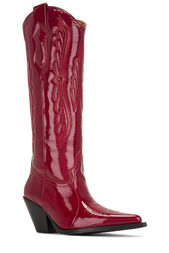 view 2 of 5 САПОГИ WESTERN in Red