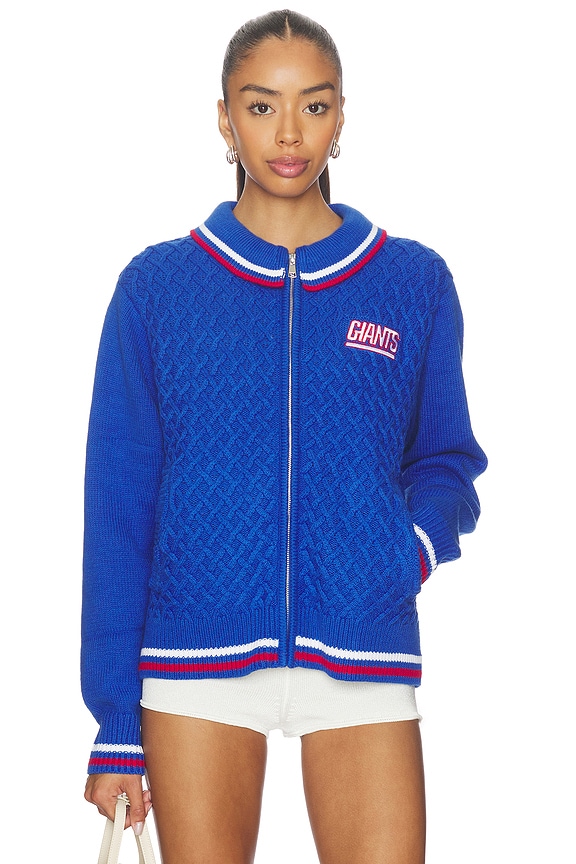 view 2 of 5 x REVOLVE Giants Mixed Knit Jacket in Blue