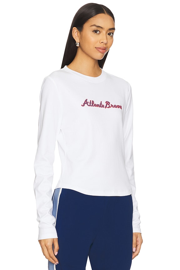 view 2 of 4 T-SHIRT BABY BRAVES in White