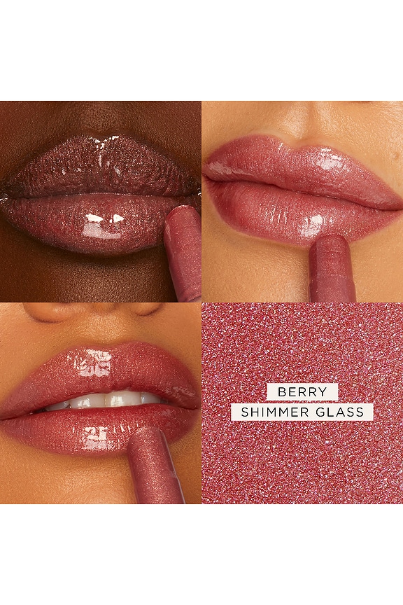view 2 of 9 Maracuja Juicy Lip Plump Shimmer Glass in Berry Shimmer Glass