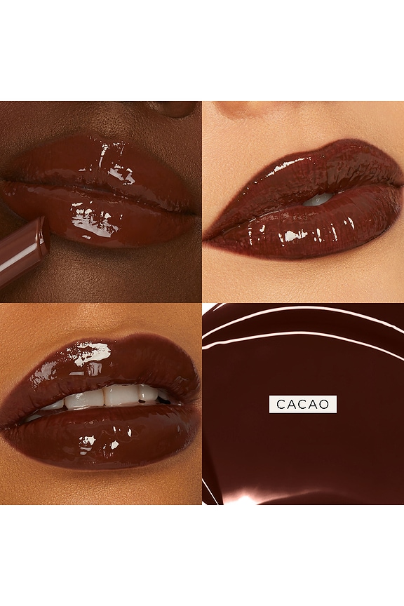 view 2 of 10 BRILLO DE LABIOS MARACUJA JUICY LIP VINYL in Cacao