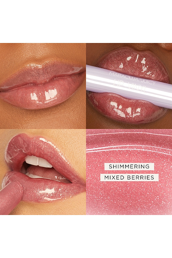 view 2 of 10 BRILLO DE LABIOS MARACUJA JUICY LIP VINYL in Shimmering Mixed Berries