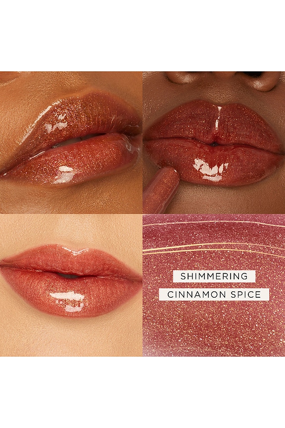 view 2 of 10 BRILLO DE LABIOS MARACUJA JUICY LIP VINYL in Shimmering Cinnamon Spice