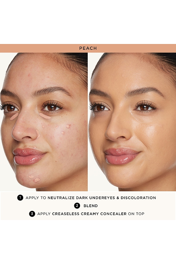 view 2 of 9 CREASELESS CORRECTOR クリースレスコレクター in Peach
