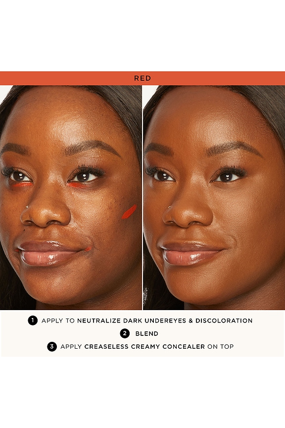 view 2 of 9 Creaseless Corrector in Red