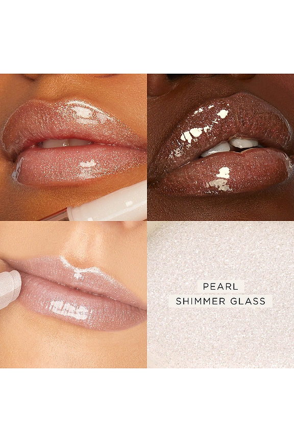 view 2 of 9 Maracuja Juicy Lip Plump Shimmer Glass in Pearl Shimmer Glass