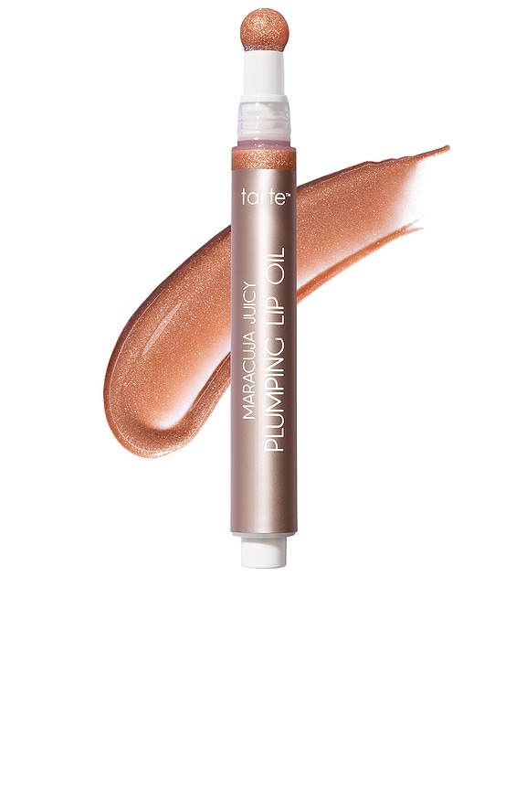 view 1 of 10 Maracuja Juicy Plumping Lip Oil in Shimmering Brown Sugar