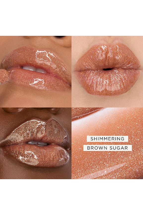 view 2 of 10 Maracuja Juicy Plumping Lip Oil in Shimmering Brown Sugar