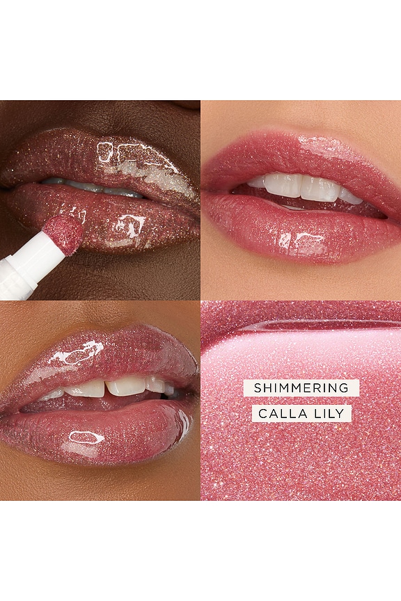 view 2 of 10 HUILE REPULPANTE LÈVRES MARACUJA JUICY PLUMPING LIP OIL in Shimmering Calla Lilly