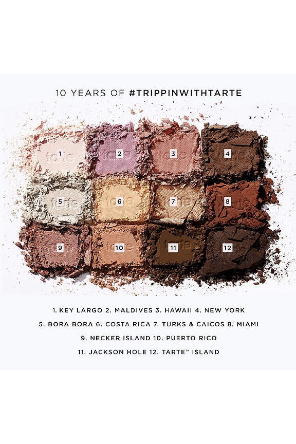 view 2 of 8 #TRIPPINWITHTARTE AMAZONIAN CLAY PALETTE 클레이 팔레트 in 