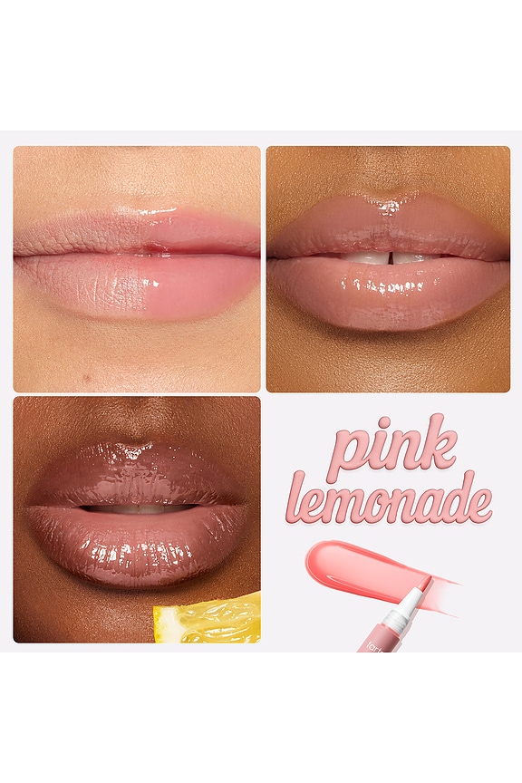 view 2 of 10 Maracuja Juicy Lip Gloss With Charms in Pink Lemonade