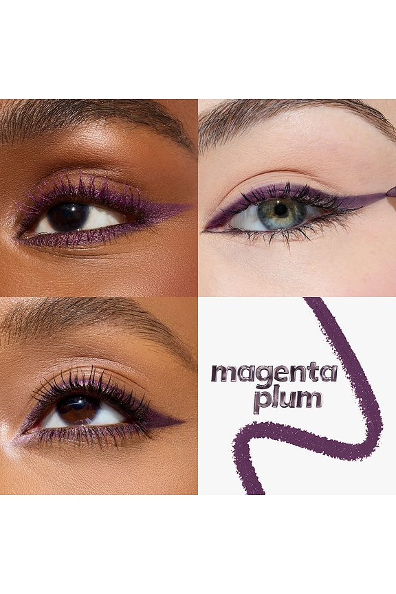 view 2 of 7 Fake Awake Eye Highlight in Magenta Plum