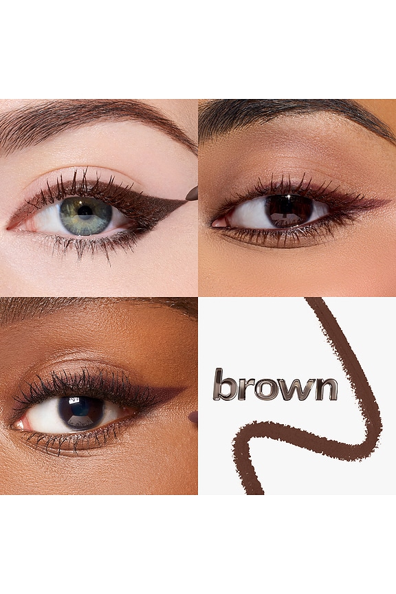 view 2 of 7 EYE-LINER FAKE AWAKE EYE HIGHLIGHT in Brown