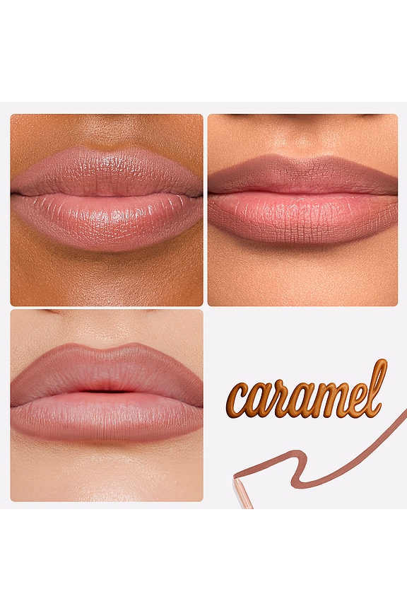 view 2 of 10 CRAYON À LÈVRES MARACUJA JUICY LIP PLUMP LINER WITH CHARM in Caramel