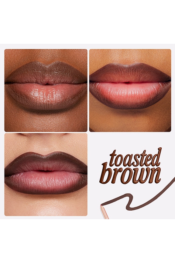 view 2 of 10 CRAYON À LÈVRES MARACUJA JUICY LIP PLUMP LINER WITH CHARM in Toasted Brown