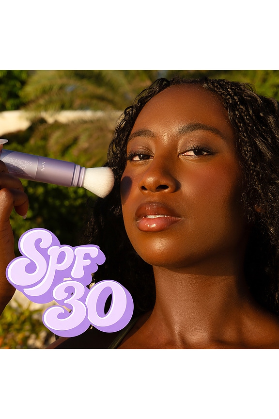 view 2 of 8 Creaseless SPF 30 Mineral Powder Broad Spectrum SPF 30 Sunscreen in Translucent Deep