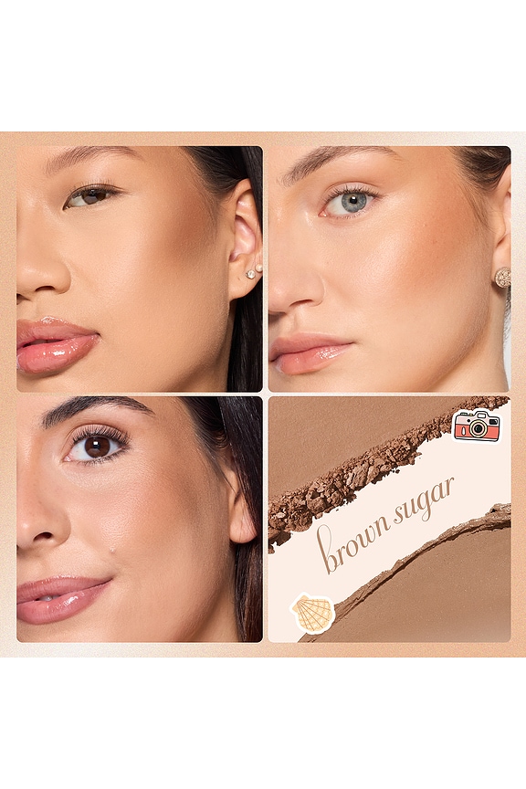 view 2 of 8 Macaron Sculpt & Bronze Duo in Brown Sugar