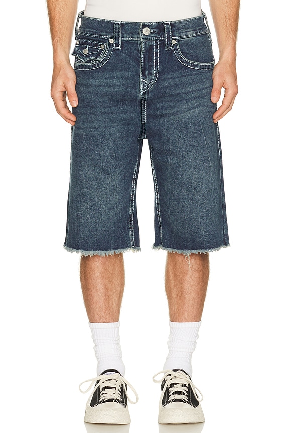 view 1 of 5 SHORT EN JEAN MIKEY in Medium Wash