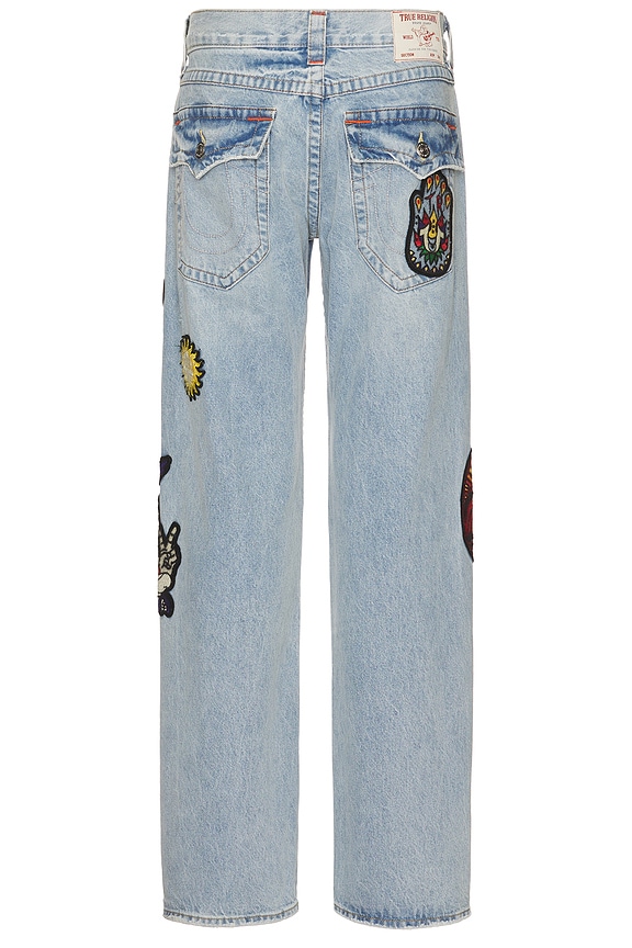 view 2 of 7 Society Club Billy Flap Jeans in Savannah Light Wash