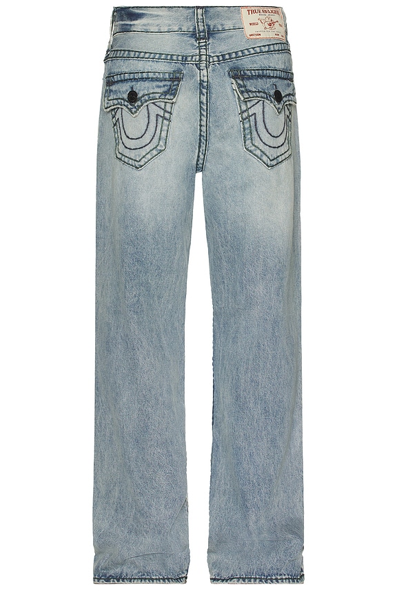 view 2 of 4 Vinny Ultra Baggy Super T Flap Jeans in Savanna Light Wash
